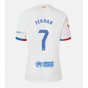 Barcelona Ferran Torres #7 Gostujuci Dres 2023-24 Kratak Rukavima